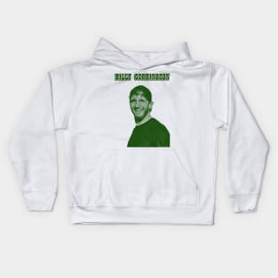 Billy currington// green solid style Kids Hoodie